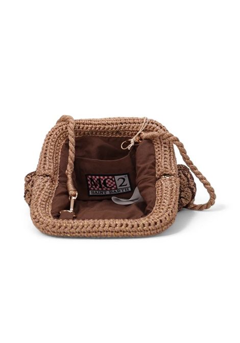 Borsa MC2 Saint Barth donna CROCHETPOUCHN01131H1118 lurex marrone MC2 SAINT BARTH | Borse | CROCHETPOUCHN01131H1118